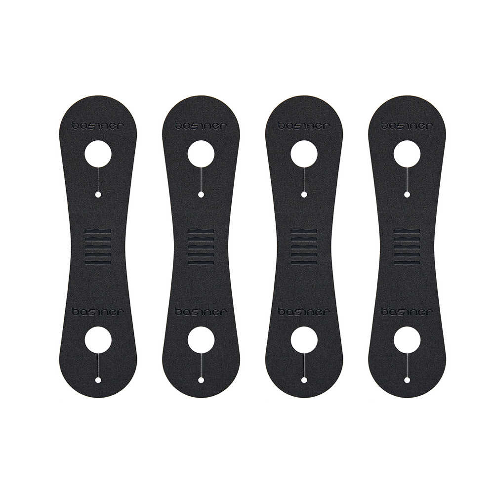 basiner（ベイシナー）2役のストラップロック 2WAY STRAP LOCK ストラップの固定とケーブルの固定を同時に 4つ入り