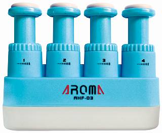 AROMA アロマ AHF-03／BL（青） 握力強化 ハンドエクササイザー