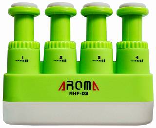AROMA アロマ AHF-03／GR（緑） 握力強化 ハンドエクササイザー