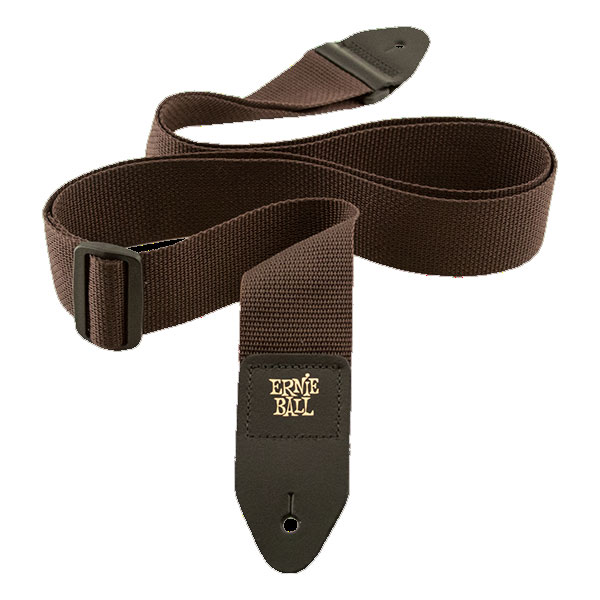 ERNIE BALL ギターストラップ（ブラウン） 4052
