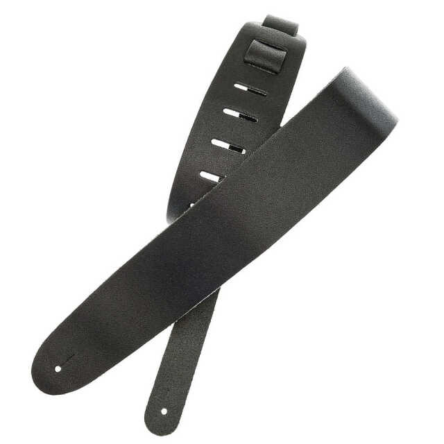 ダダリオ ギターストラップ レザー レザーストラップ Leather Strap ブラック 25BL00 調整可能