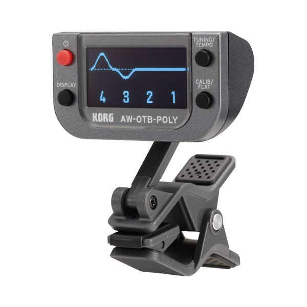 KORG ポリクリップチューナー POLYPHONIC CLIP-ON TUNER AW-OTB-POLYベース用