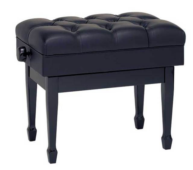 日本製 高低自在ピアノ椅子 木製両ハンドル C-1 メーカー：甲南