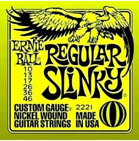 ERNIE BALL アーニーボールエレキギター弦 2221 Regular Slinky レギュラースリンキー 1SET