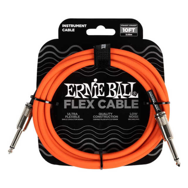 ERNIE BALL（アーニーボール） ギターケーブル 両端ストレート 長さ