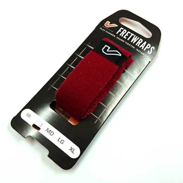 Gruv Gear FRETWRAPS フレットラップス レッド SMサイズ