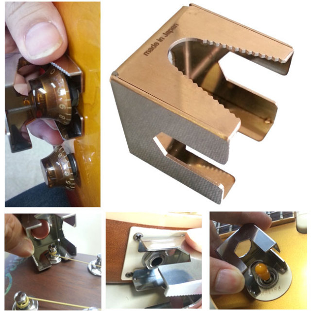 ギター調整に便利ツール！5つの機能搭載！＜ギターナットキューブ＞ ホスコ