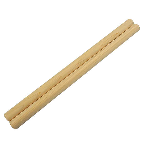 細くて長い！ 和太鼓バチ 材質：ヒノキ 太さ22mm X 長さ410mm 国産