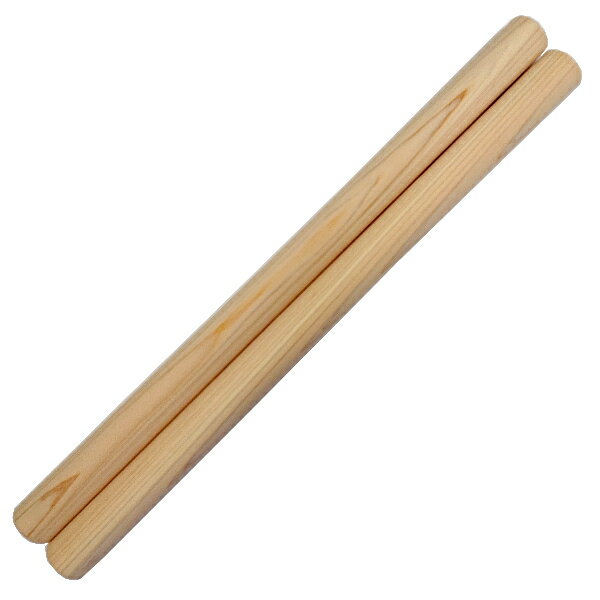 和太鼓　バチ 太鼓バチ 材質：ホオ 太さ27mm X 長さ420mm 国産手工バチ