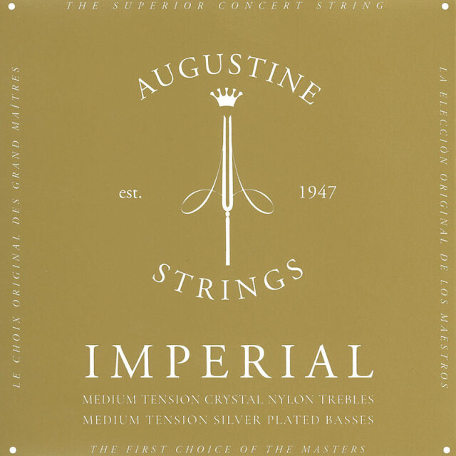 AUGUSTINE IMPERIAL RED×1セット　オーガスチン　インペリアル レッド クラシックギター弦