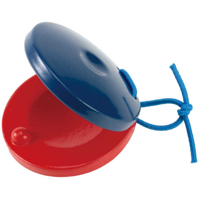 カスタネット 青赤