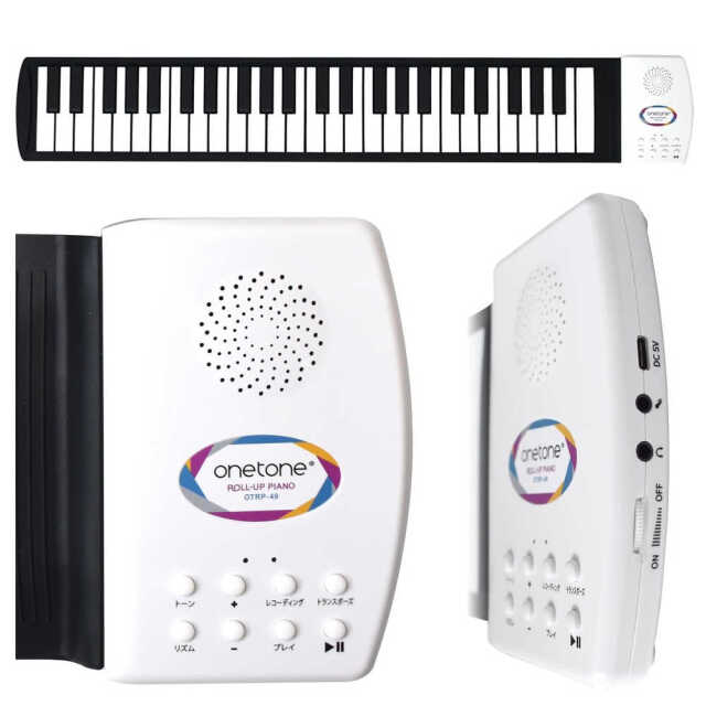 ロールアップピアノ　onetone onetone OTRP-88 ロールアップピアノ88鍵 ワントーン 【 洛北