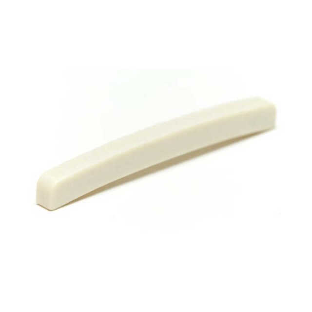 TUSQ（タスク）ギターナット ストラト用 未加工 カーブドボトム 幅3.12×長44.45×高4.45 （graphtech）ギターパーツ