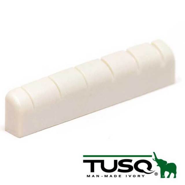 TUSQ（タスク）人工象牙ナットJumbo Gibson用 幅4.98ｘ長さ44.07ｘ高さ9.30 PQ-6010-00