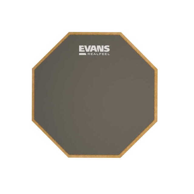 太鼓 スネア 6インチ練習用パッド EVANS ラバーパッド 2-sided Pad RF6D