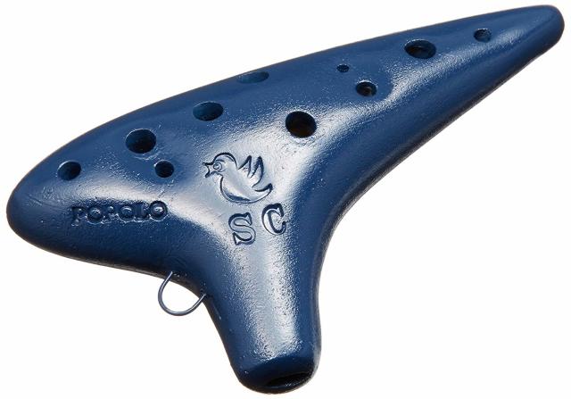 POPOLO(ポポロ) オカリナ ソプラノ C調 S-SC カラー：ダークブルー