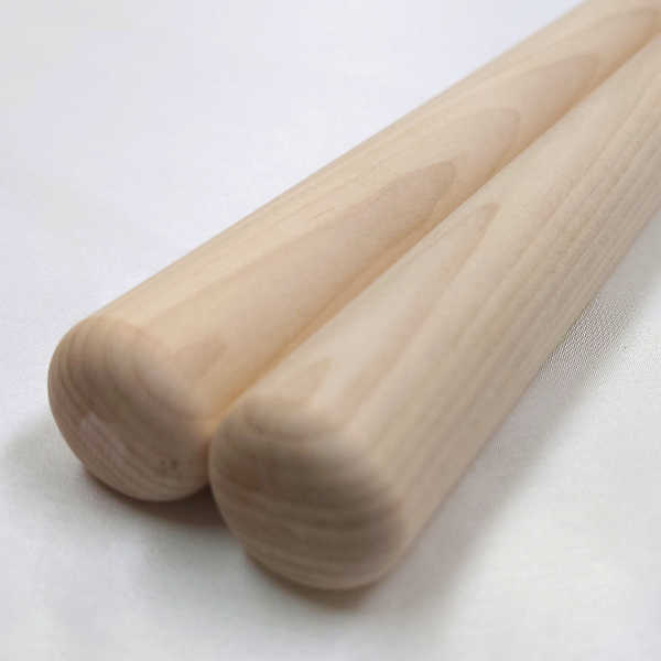 特注20組以上から注文可能】和太鼓バチ 材質：サクラ 太さ24mm X 長さ