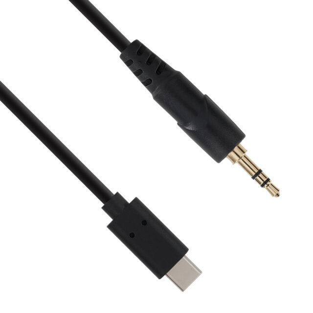 USB-Cからステレオミニ（オス）　ケーブル  TD-USB-MP2　ブランド：TRUE DYNA　※USBから出力の一方向のみ対応　スマートフォンやタブレットから、カーステレオ・スピーカー等、AUX端子への接続等など　出力用ケーブル