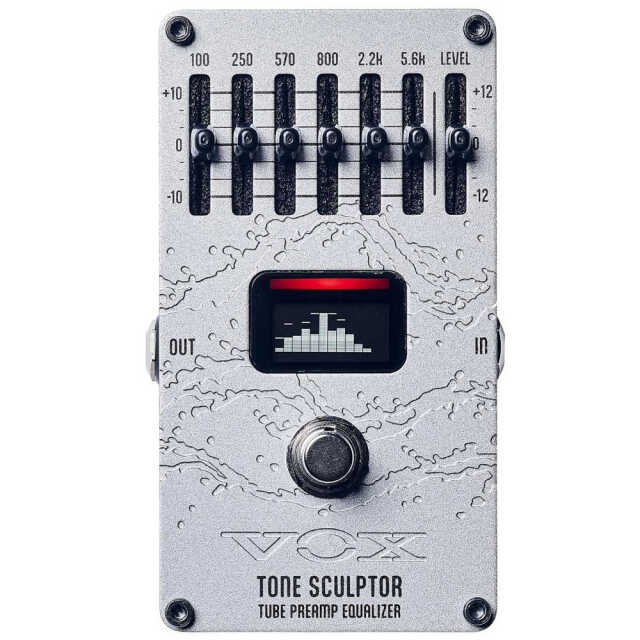 VOX(ヴォックス)  TONE SCULPTOR ギター用 コンパクトエフェクター  グラフィックイコライザー　Nutube搭載　真空管・Valvenergy 2nd VE-TS