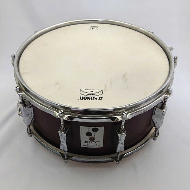 ソナー  スネアドラム 中古 中古スネアドラム SONAR D-516MR ソナー フォニック・シリーズ中古 旧
