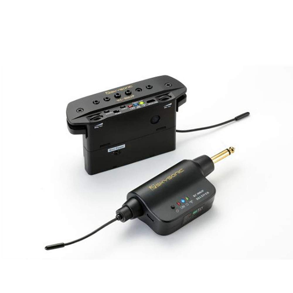 SKYSONIC WL-800JP アコースティックギターピックアップ 加工いらず アコースティックギター用 ワイヤレス ピックアップ