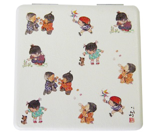 コンパクトミラー（わらべ）