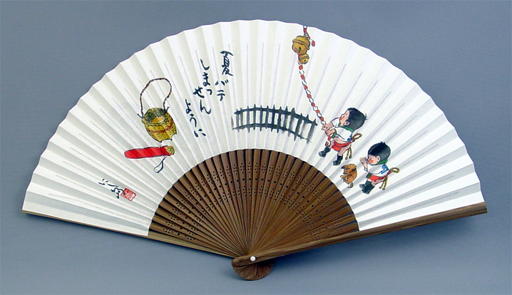 山笠扇子（山笠祈願）