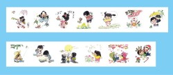 マスキングテープ「わらべ・１２ヶ月」