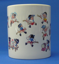 マグカップ「子供山笠」陶器