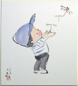 色紙普通サイズ 竹とんぼ 絵の店 にし島