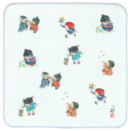 タオルハンカチ（わらべ）