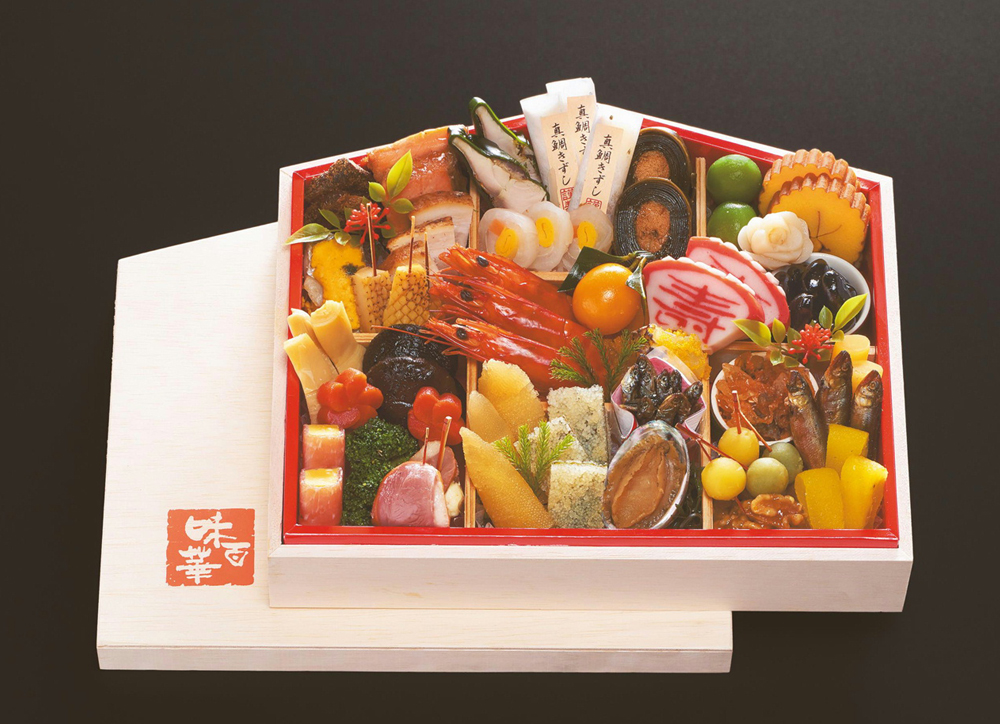 味百華　おせち　絵馬型【一段重】全38品