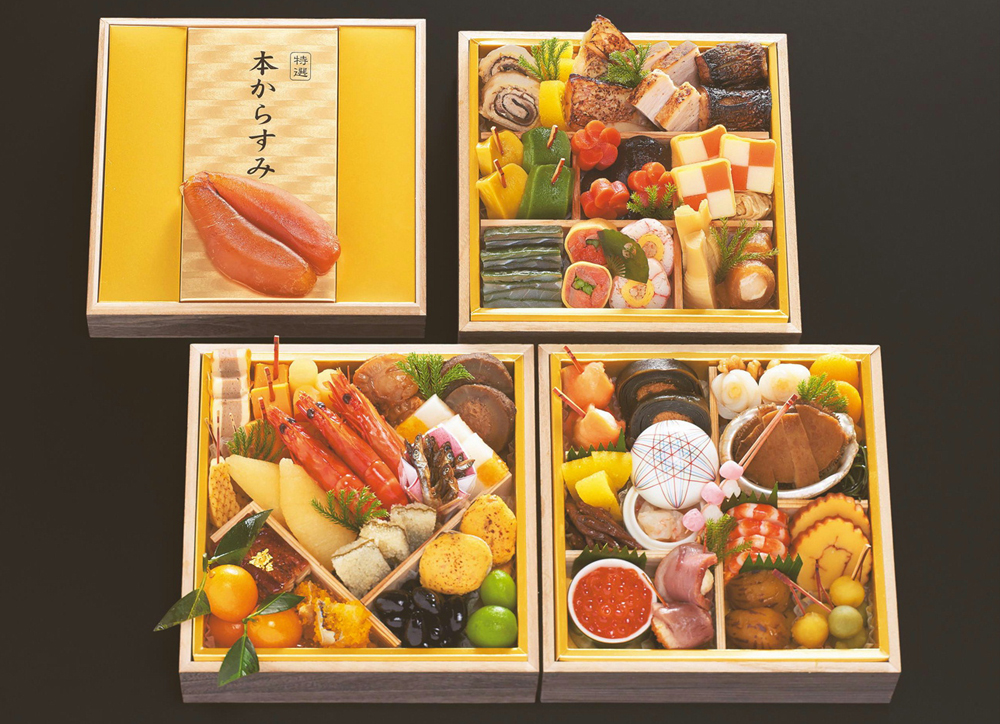 味百華　おせち　6.5寸【四段重】55品