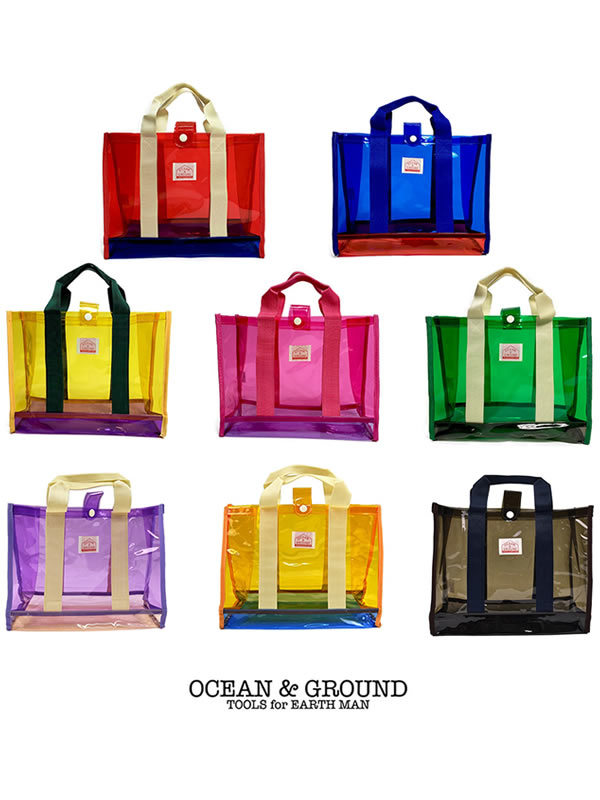 OCEAN＆GROUND｜オーシャンアンドグラウンド プールバッグ 角型 ビーチバッグ OAHU 1515801