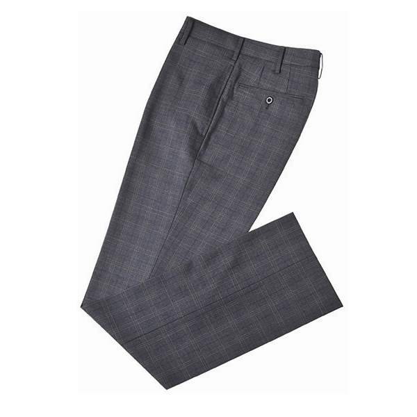 BENCOUGAR IMPACT｜ベンクーガー インパクト 学生服 ズボン スクールパンツ 帯付き ノータック M-XL（グレーチェック）2200