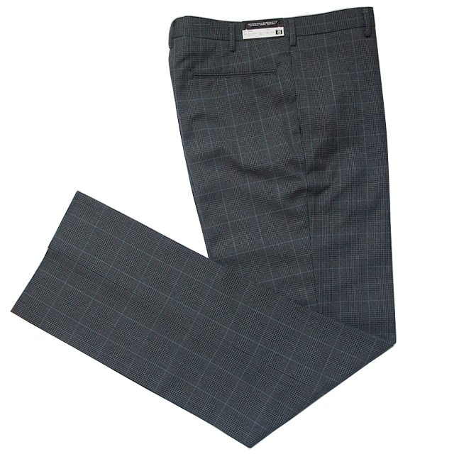 BENCOUGAR IMPACT｜ベンクーガー インパクト 学生服 ズボン スクールパンツ 帯付き ノータック M-XL（グレーチェック）2600