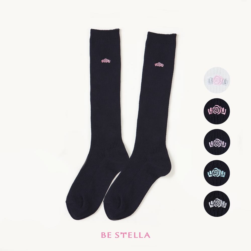 BESTELLA｜ビーステラ ミニハイソックス スクールソックス 靴下 32cm丈 BS702