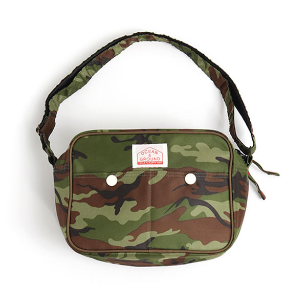 OCEAN＆GROUND｜オーシャンアンドグラウンド 通園バッグ ショルダーバッグ CAMO 1915001