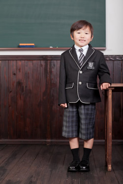 【全国送料無料】パイピングジャケット（ブラック）フォーマル6点セット 子供フォーマル トドラー 男の子 N-Boy