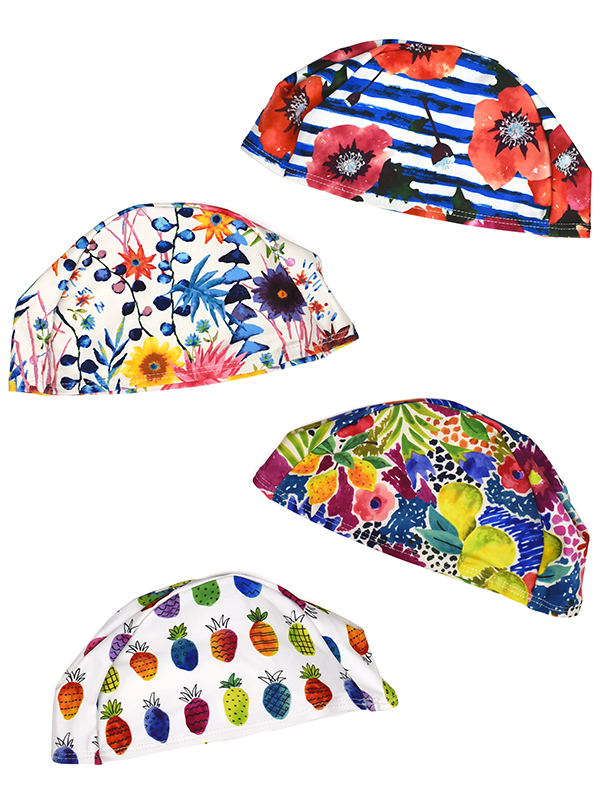 制服 学生服 子供服まで揃う通販店舗 ニシキ通販 オーシャンアンドグラウンド 水着 スイムキャップ 女の子 S M 4色