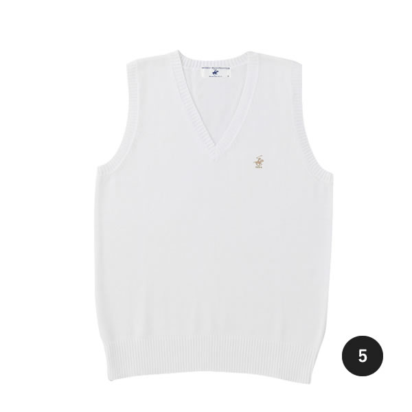 Polo Ralph Lauren ホワイト スクールベスト S
