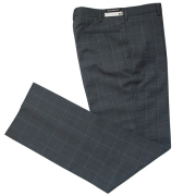 BENCOUGAR IMPACT｜ベンクーガー インパクト 学生服 ズボン スクールパンツ 帯付き ノータック M-XL（グレーチェック）2600