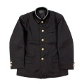 小学生 制服 折襟学生服 上着 男子 学生服 A体 110A-170A（黒）