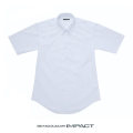 BENCOUGAR IMPACT｜ベンクーガー インパクト スクールシャツ 半袖 スリムシルエット 制菌 形態安定 SS-XL（白）6292