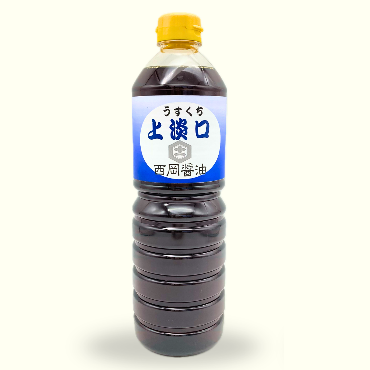 西岡醤油の『上淡口(じょううすくち）』醤油1リットル