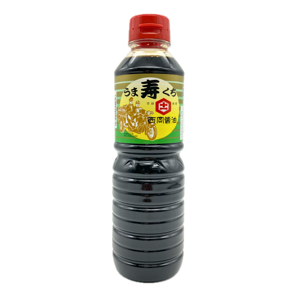 西岡醤油のうまくち醤油『寿』500ml