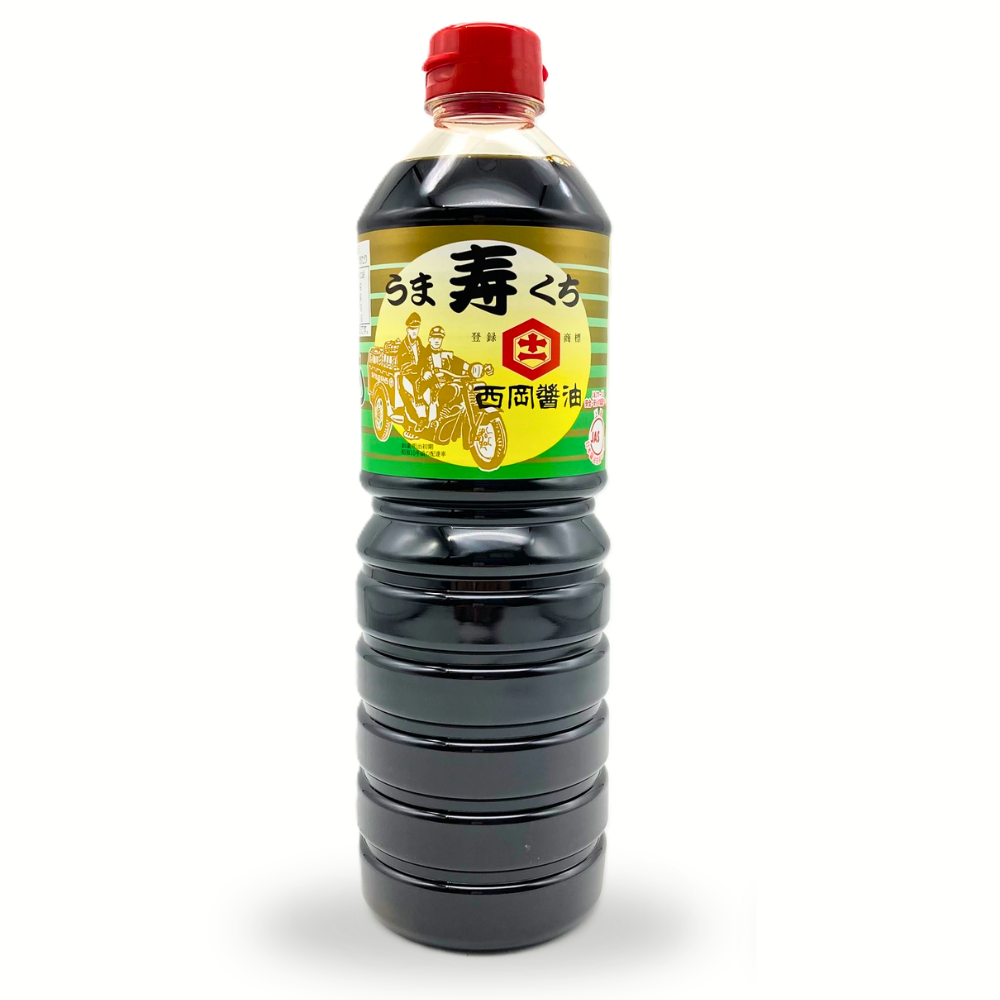 西岡醤油のうまくち醤油『寿』1リットル