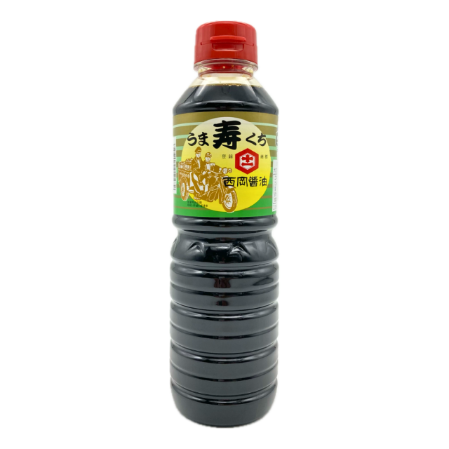 西岡醤油のうまくち醤油『寿』500ml