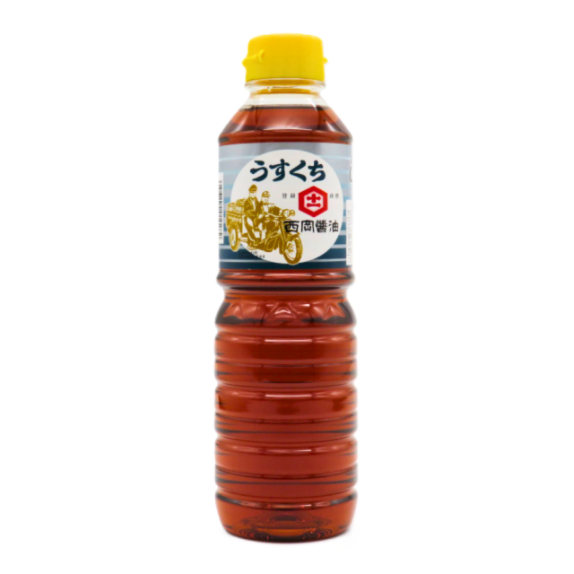 西岡醤油のうすくち醤油500ml