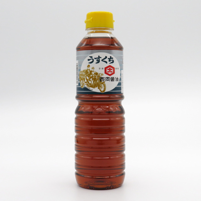 西岡醤油のうすくち醤油500ml